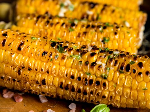 Mazorcas de maíz - Elotes asados — Nuestro Recetario